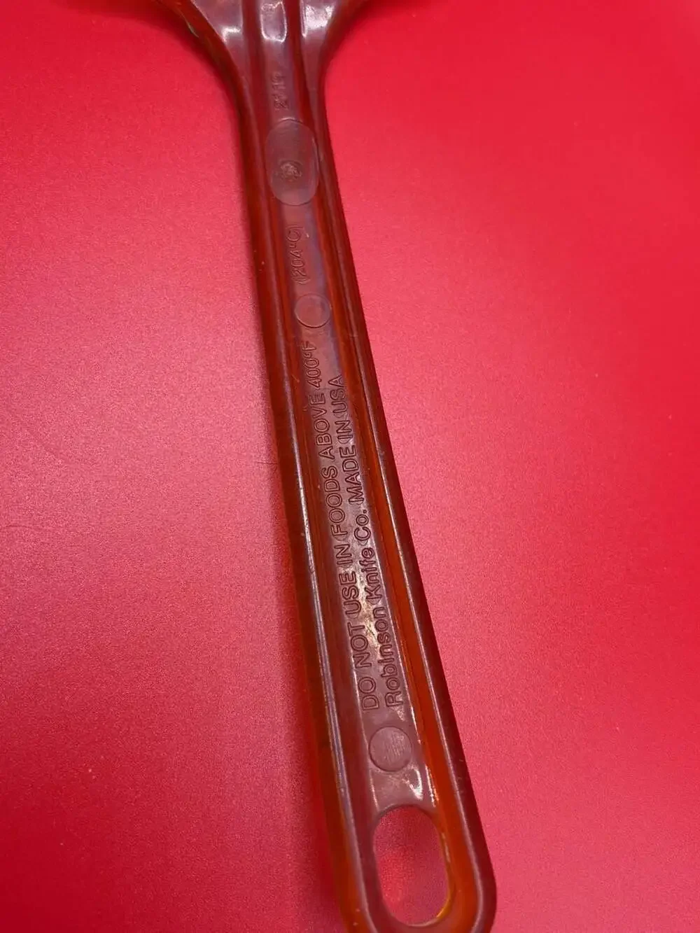 Vintage Ultratemp Serrated Pie Cake Server Spatula Robinson Knife Co USA 2119